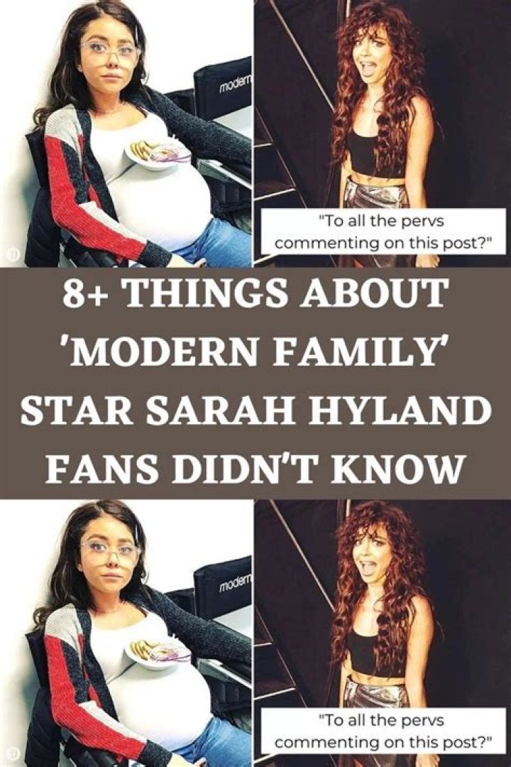 15 Things You Didn't Know About Sarah Hyland