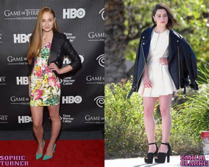 17 Steamy Pics Of Emilia Clarke Vs Sophie Turner