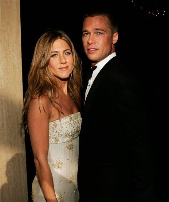 Brad Pitt and Jennifer Aniston 