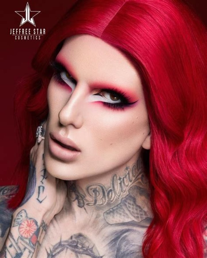 Jeffree Star on the red carpet