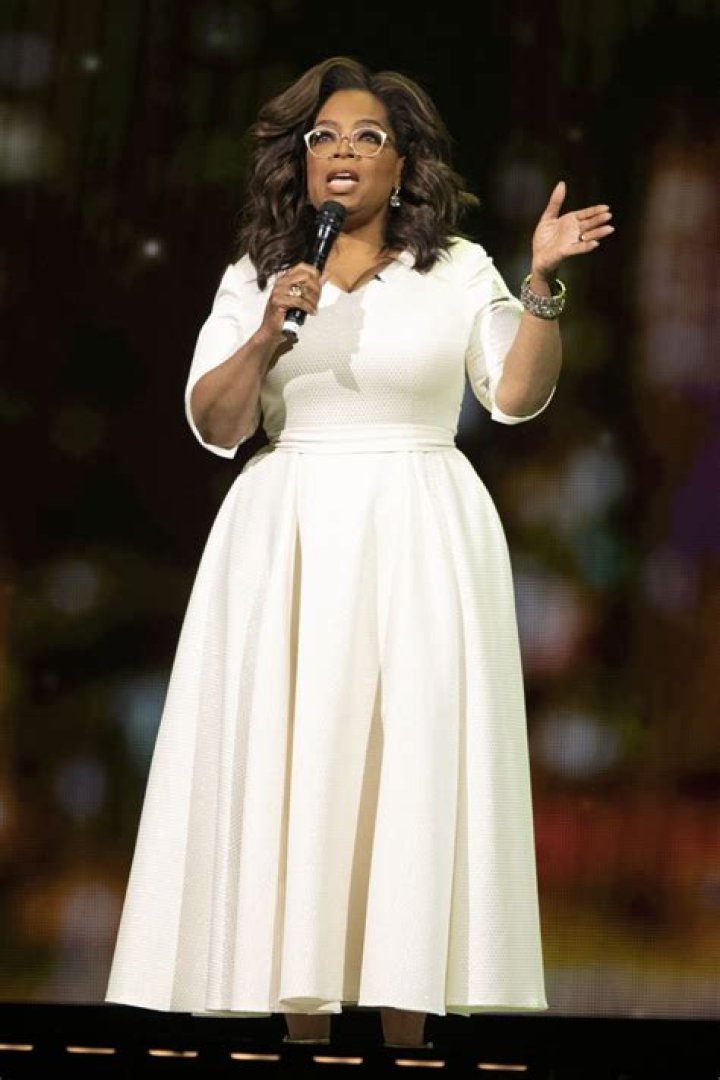 Oprah Winfrey at her tour