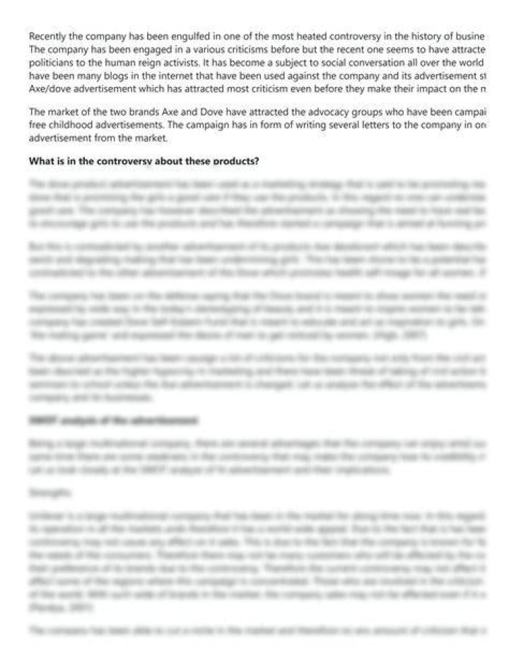 The Controversy Behind Conflicting Messages from Axe and Dove
