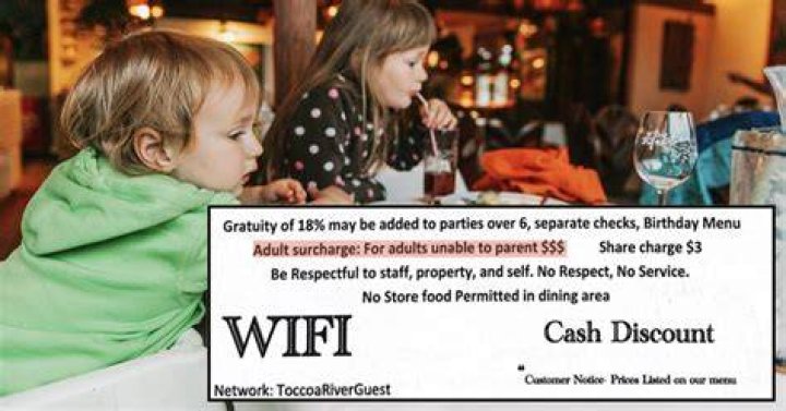 Toccoa Bad Parenting Surcharge Of $50